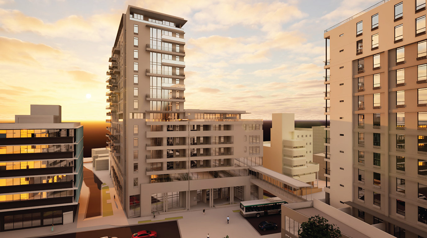 La Casa II skyline view