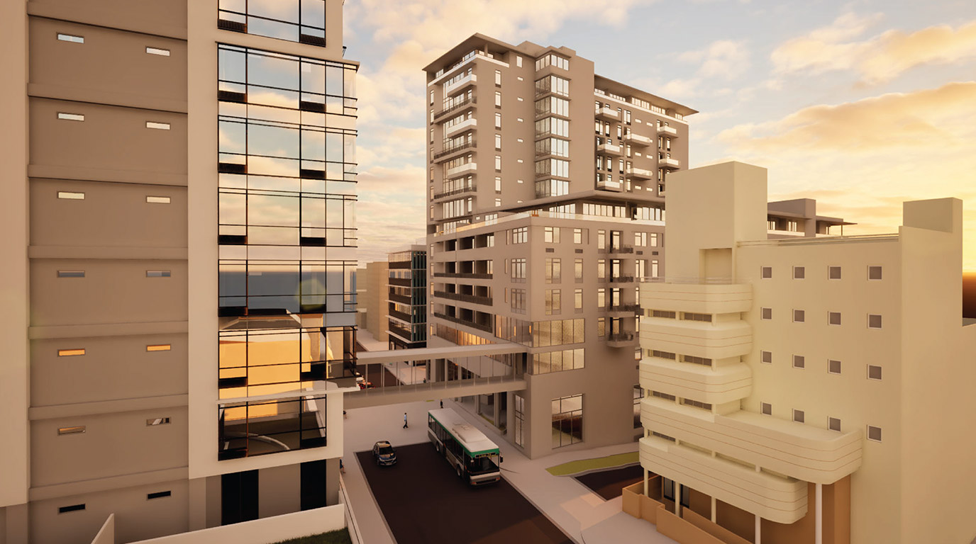 La Casa II skyline view